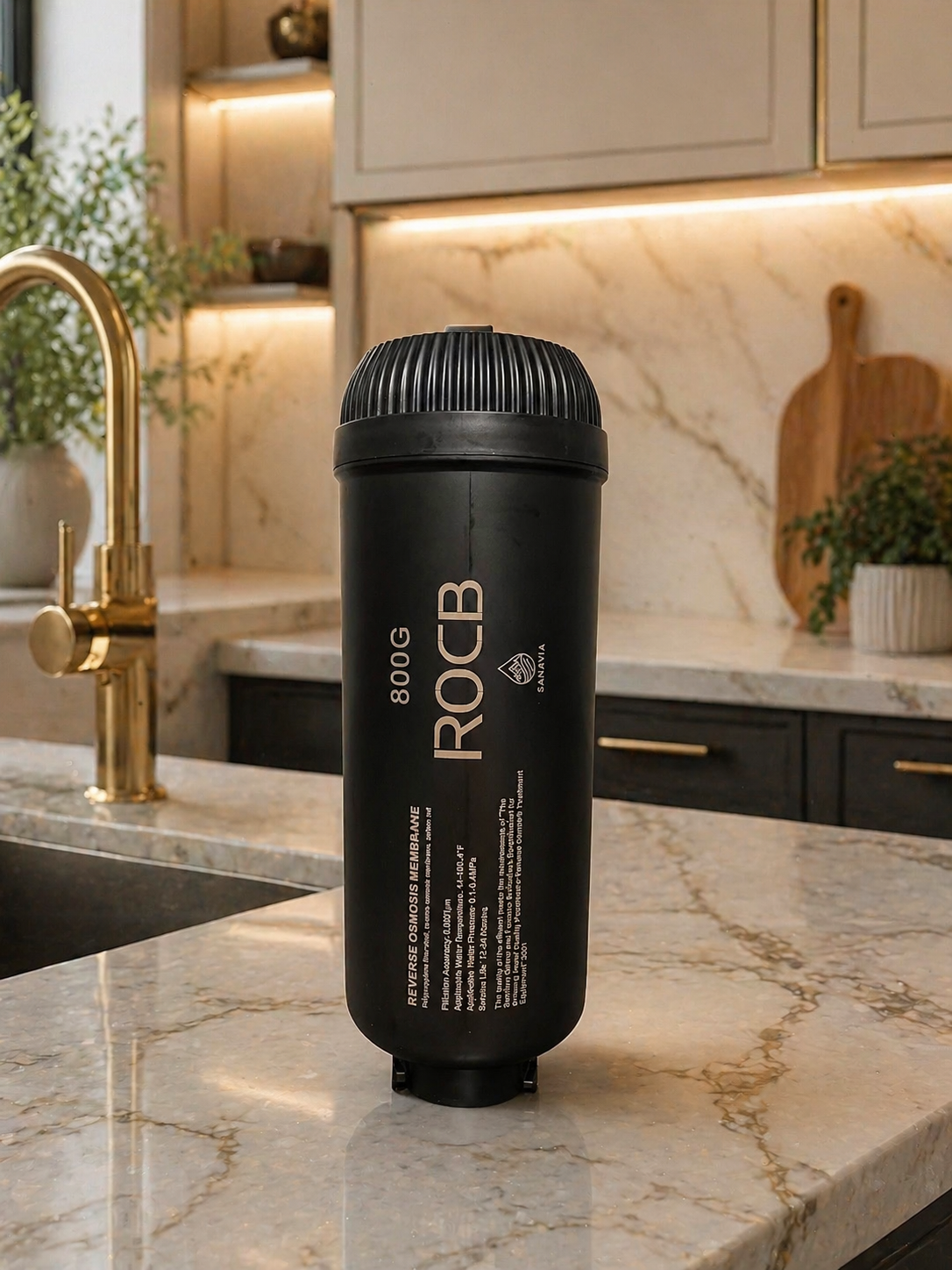 Sanavia RO Filter Bundle — Carbon Block + 800G ROCB